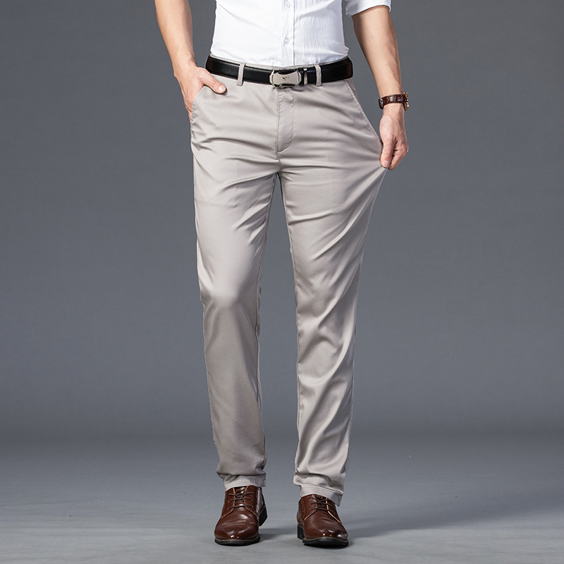 Summer Thin Men's Slim Suit Pa - Summer Clothing Brands 评论和价格