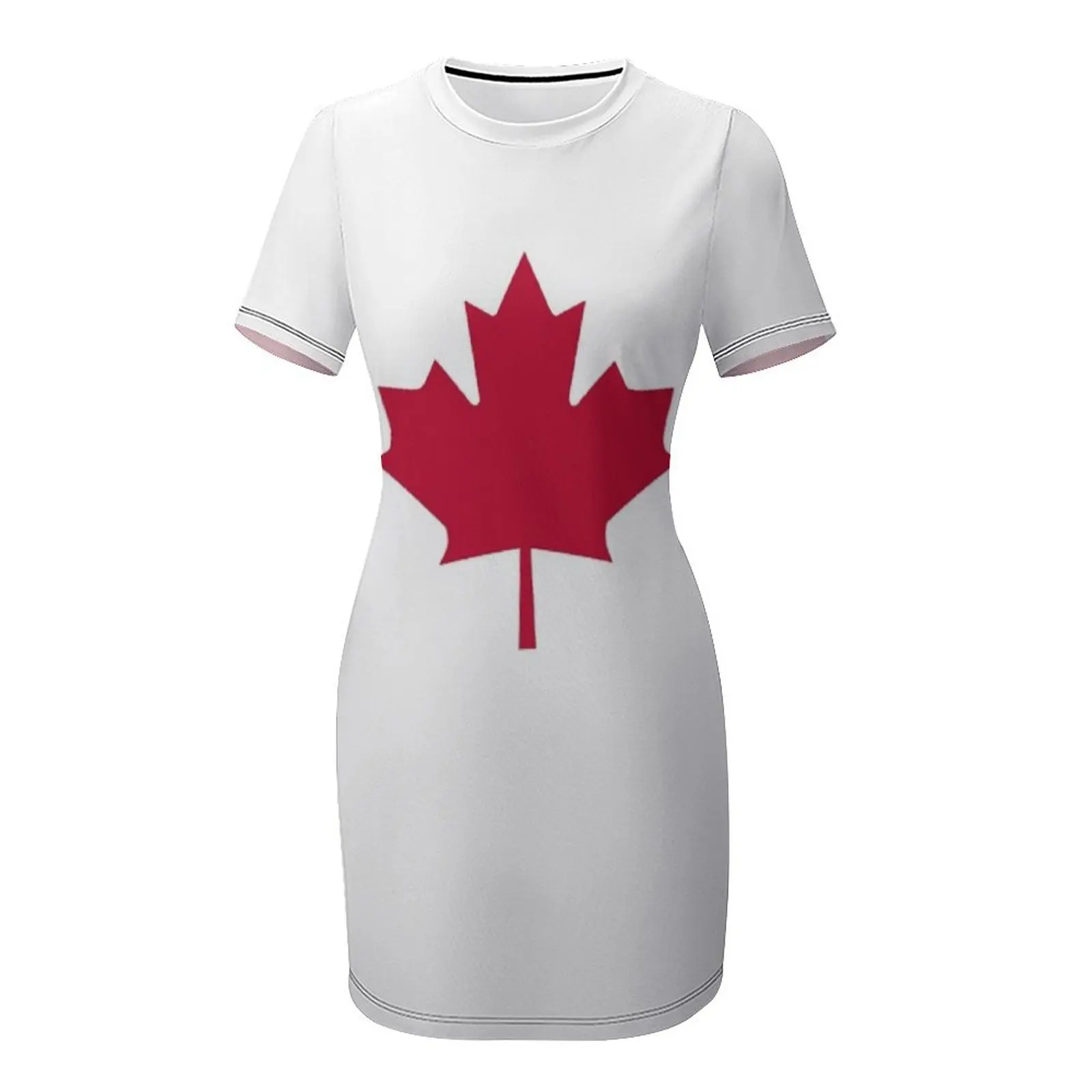 Flag of Canada Short-Sleeved D - Summer Clothing Women Canada 评论和价格