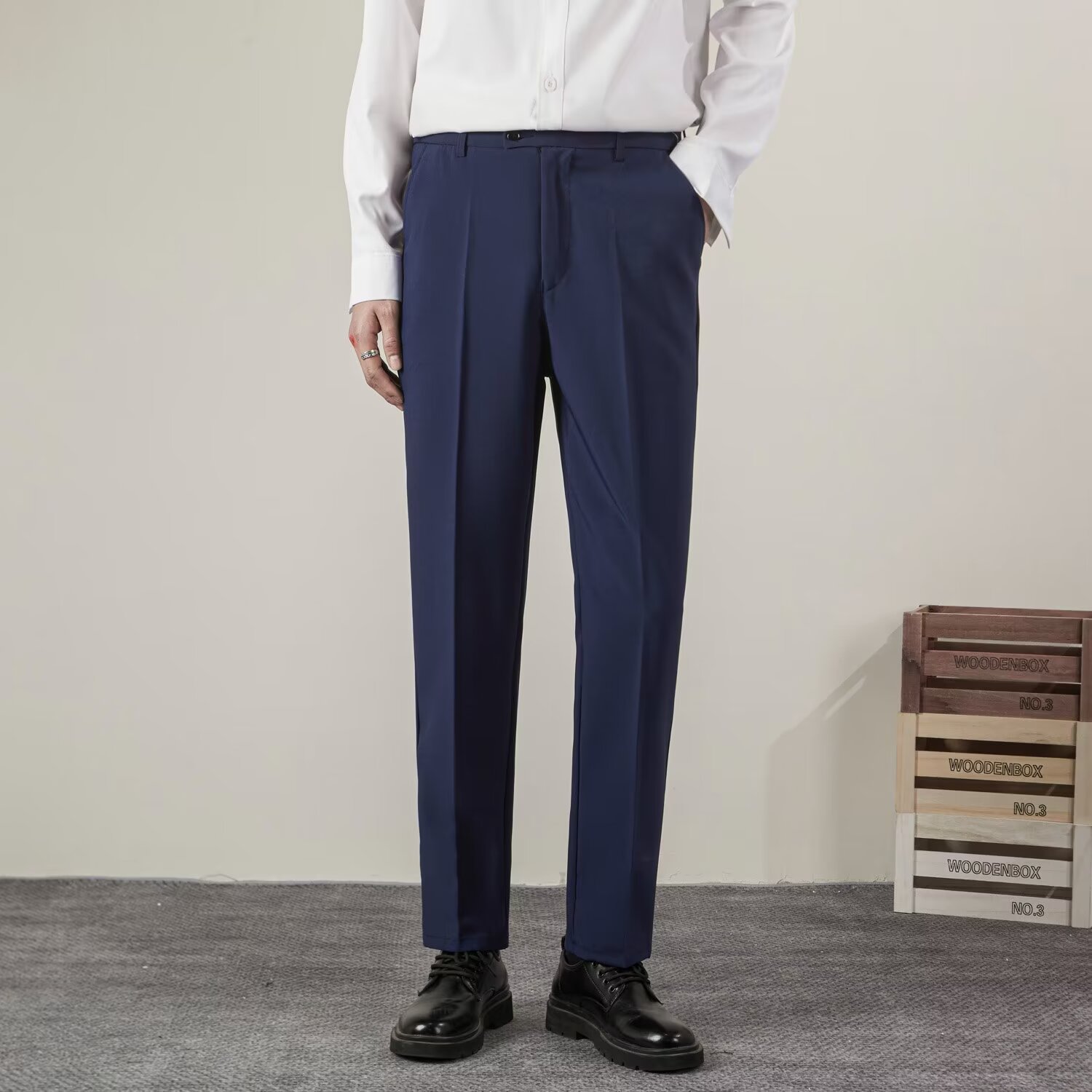 Summer Men's Solid Color Strai - Summer Clothing Brands 评论和价格
